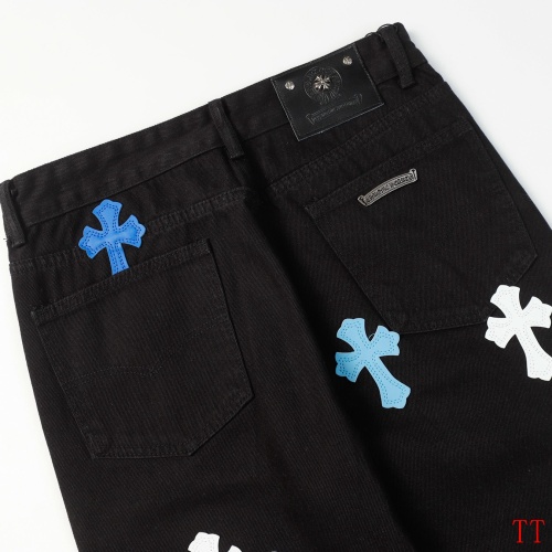 Cheap Chrome Hearts Jeans For Men #1247870 Replica Wholesale [$56.00 USD] [ITEM#1247870] on Replica Chrome Hearts Jeans