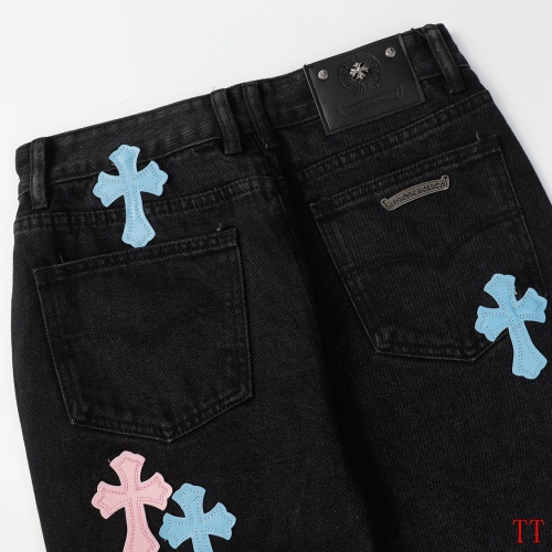 Cheap Chrome Hearts Jeans For Men #1247871 Replica Wholesale [$56.00 USD] [ITEM#1247871] on Replica Chrome Hearts Jeans