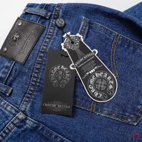 Cheap Chrome Hearts Jeans For Men #1247874 Replica Wholesale [$56.00 USD] [ITEM#1247874] on Replica Chrome Hearts Jeans