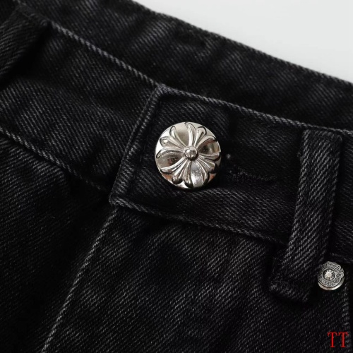 Cheap Chrome Hearts Jeans For Men #1247880 Replica Wholesale [$56.00 USD] [ITEM#1247880] on Replica Chrome Hearts Jeans