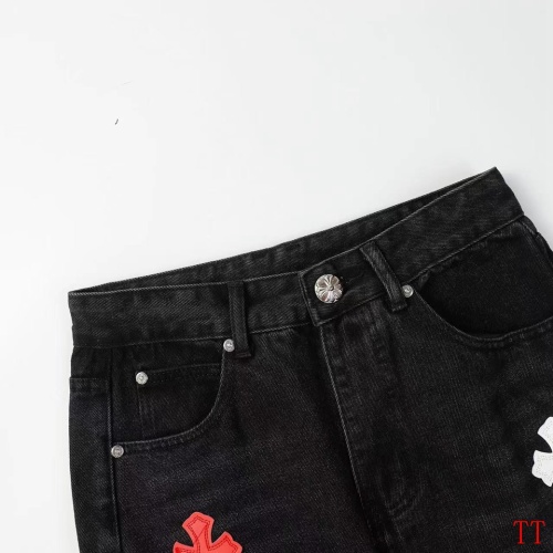 Cheap Chrome Hearts Jeans For Men #1247880 Replica Wholesale [$56.00 USD] [ITEM#1247880] on Replica Chrome Hearts Jeans