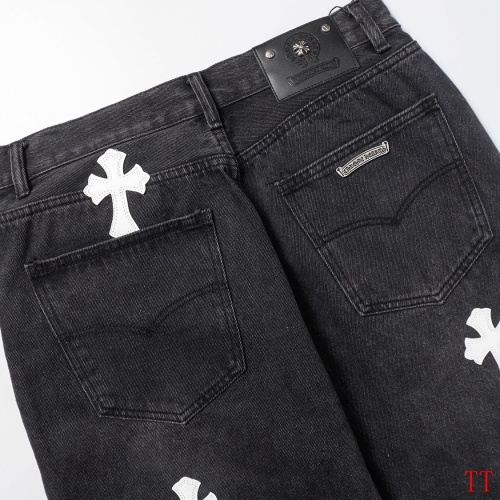 Cheap Chrome Hearts Jeans For Men #1247881 Replica Wholesale [$45.00 USD] [ITEM#1247881] on Replica Chrome Hearts Jeans