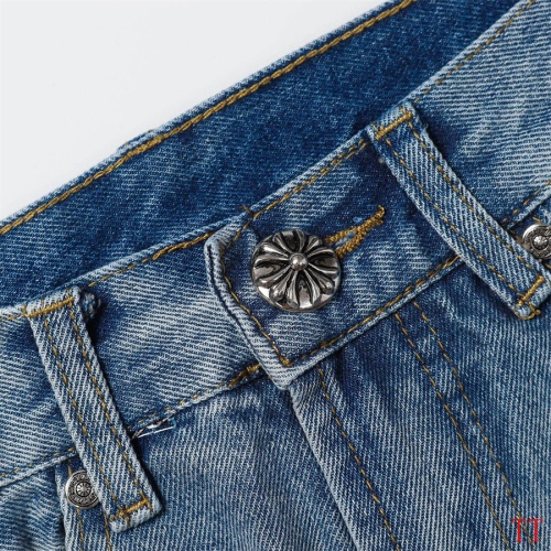 Cheap Chrome Hearts Jeans For Men #1247884 Replica Wholesale [$45.00 USD] [ITEM#1247884] on Replica Chrome Hearts Jeans