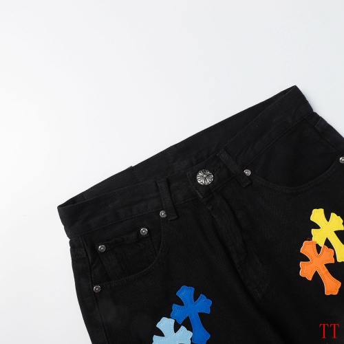 Cheap Chrome Hearts Jeans For Men #1247885 Replica Wholesale [$45.00 USD] [ITEM#1247885] on Replica Chrome Hearts Jeans