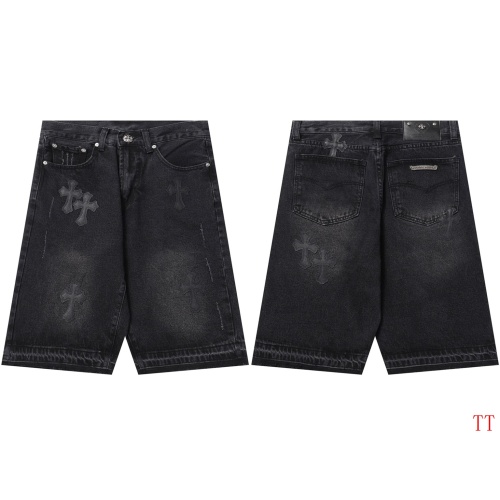 Cheap Chrome Hearts Jeans For Men #1247886 Replica Wholesale [$45.00 USD] [ITEM#1247886] on Replica Chrome Hearts Jeans