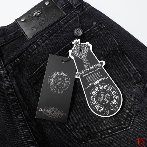 Cheap Chrome Hearts Jeans For Men #1247886 Replica Wholesale [$45.00 USD] [ITEM#1247886] on Replica Chrome Hearts Jeans