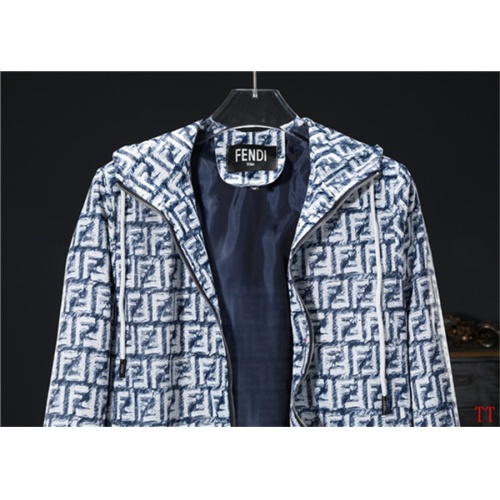 Cheap Fendi Jackets Long Sleeved For Men #1247927 Replica Wholesale [$60.00 USD] [ITEM#1247927] on Replica Fendi Jackets