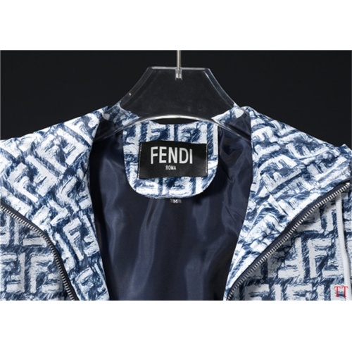 Cheap Fendi Jackets Long Sleeved For Men #1247927 Replica Wholesale [$60.00 USD] [ITEM#1247927] on Replica Fendi Jackets