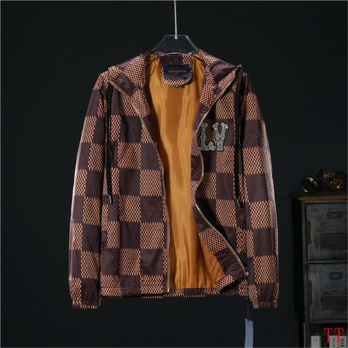 Cheap Louis Vuitton LV Jackets Long Sleeved For Men #1247948 Replica Wholesale [$60.00 USD] [ITEM#1247948] on Replica Louis Vuitton LV Jackets