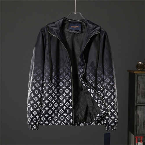 Cheap Louis Vuitton LV Jackets Long Sleeved For Men #1247955 Replica Wholesale [$60.00 USD] [ITEM#1247955] on Replica Louis Vuitton LV Jackets