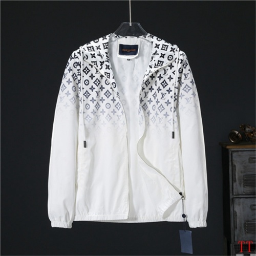 Cheap Louis Vuitton LV Jackets Long Sleeved For Men #1247958 Replica Wholesale [$60.00 USD] [ITEM#1247958] on Replica Louis Vuitton LV Jackets