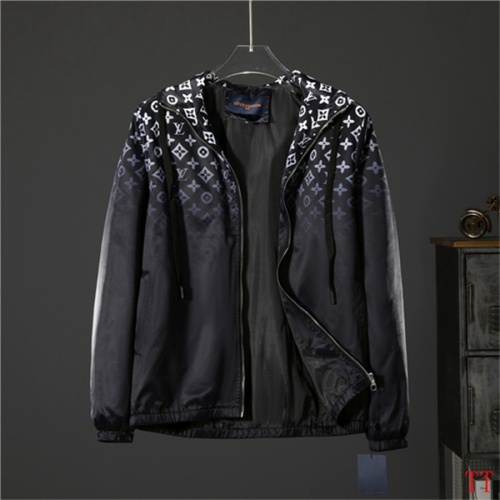 Cheap Louis Vuitton LV Jackets Long Sleeved For Men #1247959 Replica Wholesale [$60.00 USD] [ITEM#1247959] on Replica Louis Vuitton LV Jackets