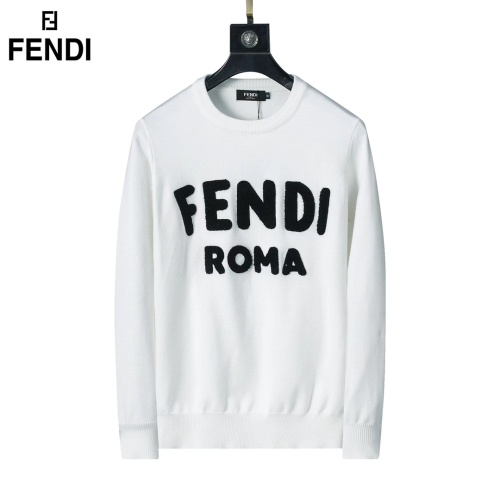 Cheap Fendi Sweaters Long Sleeved For Men #1247968 Replica Wholesale [$45.00 USD] [ITEM#1247968] on Replica Fendi Sweaters