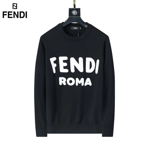 Cheap Fendi Sweaters Long Sleeved For Men #1247969 Replica Wholesale [$45.00 USD] [ITEM#1247969] on Replica Fendi Sweaters