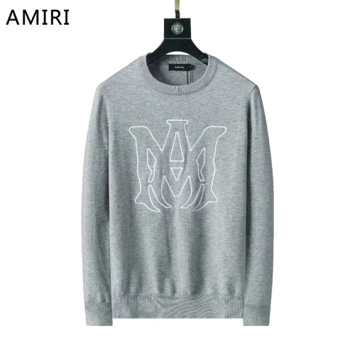 Cheap Amiri Sweaters Long Sleeved For Men #1247972 Replica Wholesale [$45.00 USD] [ITEM#1247972] on Replica Amiri Sweaters