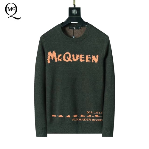 Cheap Alexander McQueen Sweater Long Sleeved For Men #1247984 Replica Wholesale [$45.00 USD] [ITEM#1247984] on Replica Alexander McQueen Sweater