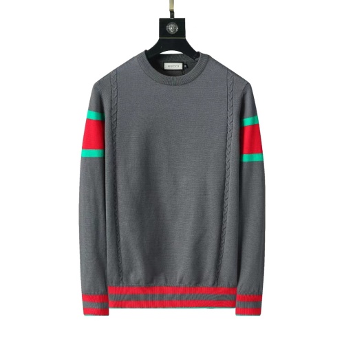 Cheap Gucci Sweaters Long Sleeved For Men #1247985 Replica Wholesale [$45.00 USD] [ITEM#1247985] on Replica Gucci Sweaters