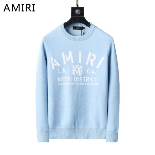 Cheap Amiri Sweaters Long Sleeved For Men #1247990 Replica Wholesale [$45.00 USD] [ITEM#1247990] on Replica Amiri Sweaters