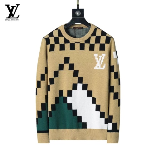 Cheap Louis Vuitton LV Sweaters Long Sleeved For Men #1247994 Replica Wholesale [$45.00 USD] [ITEM#1247994] on Replica Louis Vuitton LV Sweaters