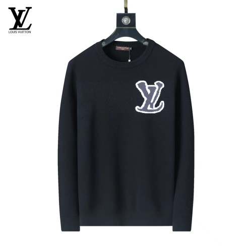 Cheap Louis Vuitton LV Sweaters Long Sleeved For Men #1247996 Replica Wholesale [$45.00 USD] [ITEM#1247996] on Replica Louis Vuitton LV Sweaters