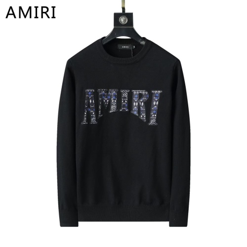 Cheap Amiri Sweaters Long Sleeved For Men #1248007 Replica Wholesale [$45.00 USD] [ITEM#1248007] on Replica Amiri Sweaters