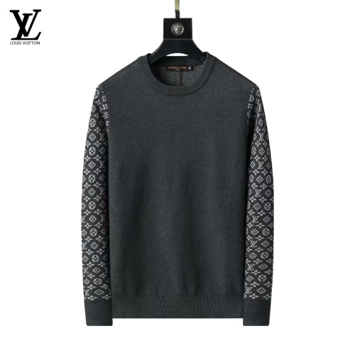 Cheap Louis Vuitton LV Sweaters Long Sleeved For Men #1248010 Replica Wholesale [$45.00 USD] [ITEM#1248010] on Replica Louis Vuitton LV Sweaters