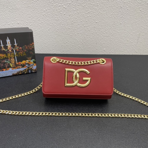 Cheap Dolce &amp; Gabbana D&amp;G AAA Quality Messenger Bags For Women #1248225 Replica Wholesale [$130.00 USD] [ITEM#1248225] on Replica Dolce &amp; Gabbana D&amp;G AAA Quality Messenger Bags