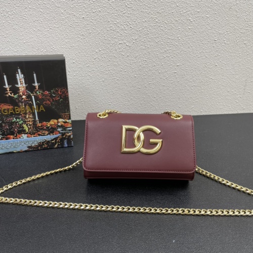 Cheap Dolce &amp; Gabbana D&amp;G AAA Quality Messenger Bags For Women #1248229 Replica Wholesale [$130.00 USD] [ITEM#1248229] on Replica Dolce &amp; Gabbana D&amp;G AAA Quality Messenger Bags