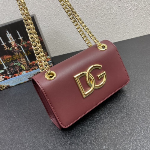 Cheap Dolce &amp; Gabbana D&amp;G AAA Quality Messenger Bags For Women #1248229 Replica Wholesale [$130.00 USD] [ITEM#1248229] on Replica Dolce &amp; Gabbana D&amp;G AAA Quality Messenger Bags