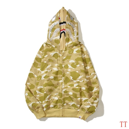 Cheap Bape Hoodies Long Sleeved For Men #1248239 Replica Wholesale [$60.00 USD] [ITEM#1248239] on Replica Bape Hoodies