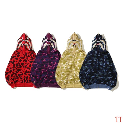 Cheap Bape Hoodies Long Sleeved For Men #1248242 Replica Wholesale [$60.00 USD] [ITEM#1248242] on Replica Bape Hoodies