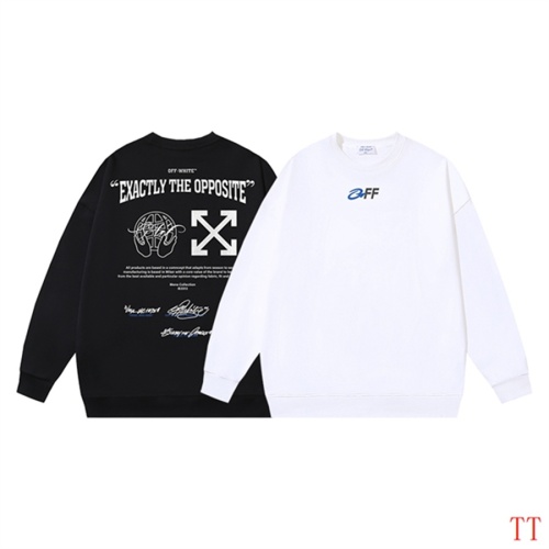 Cheap Off-White Hoodies Long Sleeved For Unisex #1248323 Replica Wholesale [$45.00 USD] [ITEM#1248323] on Replica Off-White Hoodies