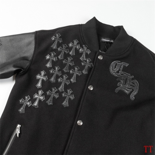 Cheap Chrome Hearts Jackets Long Sleeved For Men #1248356 Replica Wholesale [$85.00 USD] [ITEM#1248356] on Replica Chrome Hearts Jackets