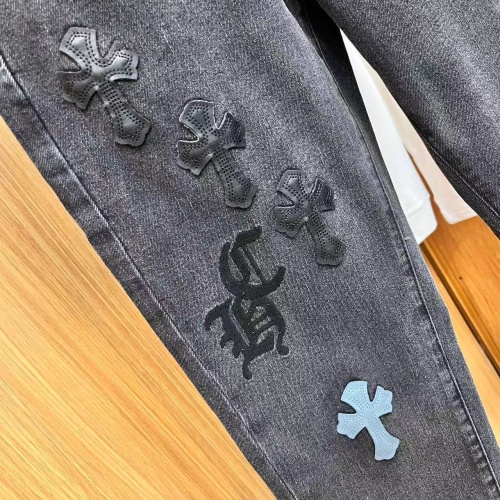 Cheap Chrome Hearts Jeans For Men #1248515 Replica Wholesale [$48.00 USD] [ITEM#1248515] on Replica Chrome Hearts Jeans