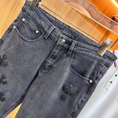 Cheap Chrome Hearts Jeans For Men #1248515 Replica Wholesale [$48.00 USD] [ITEM#1248515] on Replica Chrome Hearts Jeans