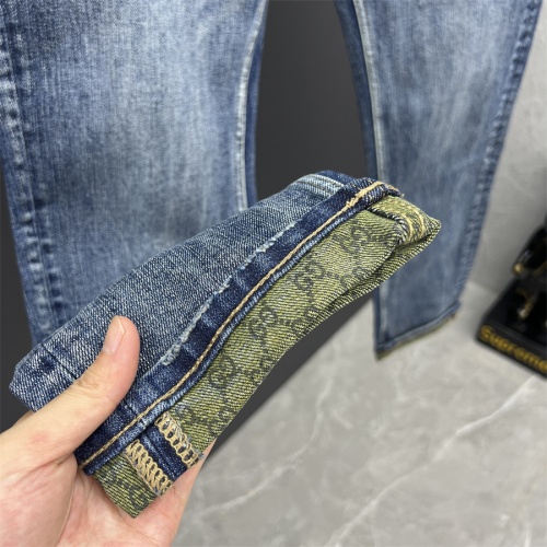 Cheap Gucci Jeans For Men #1248525 Replica Wholesale [$76.00 USD] [ITEM#1248525] on Replica 