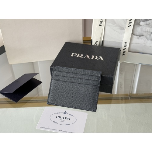 Cheap Prada Card Case In Navy #1248548 Replica Wholesale [$52.00 USD] [ITEM#1248548] on Replica Prada Wallets