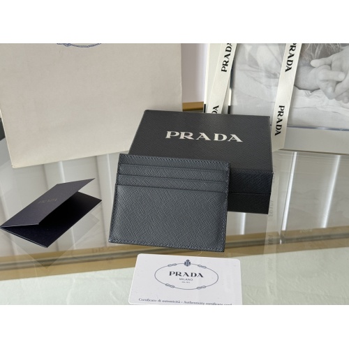 Cheap Prada Card Case In Navy #1248549 Replica Wholesale [$52.00 USD] [ITEM#1248549] on Replica Prada Wallets