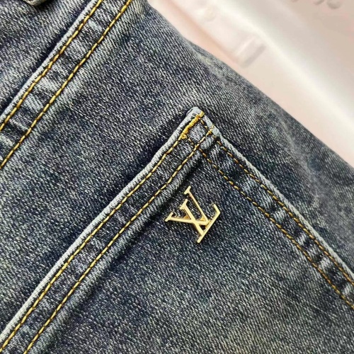 Cheap Louis Vuitton LV Jeans For Men #1248554 Replica Wholesale [$48.00 USD] [ITEM#1248554] on Replica Louis Vuitton LV Jeans