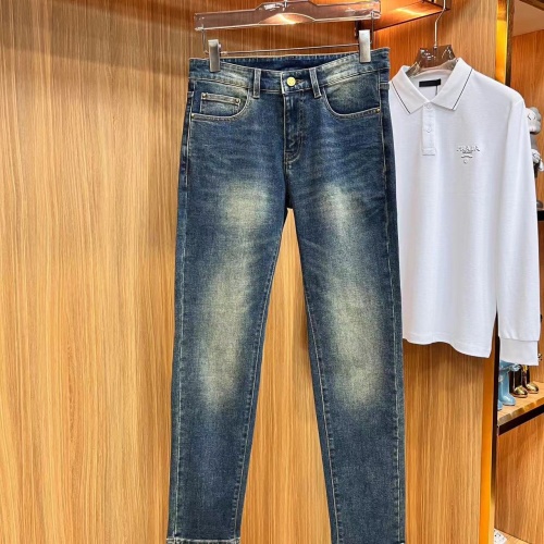 Cheap Louis Vuitton LV Jeans For Men #1248562 Replica Wholesale [$48.00 USD] [ITEM#1248562] on Replica Louis Vuitton LV Jeans