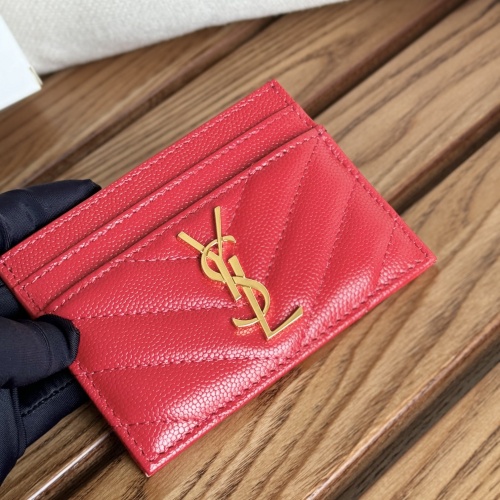 Cheap Yves Saint Laurent YSL Card Case #1248575 Replica Wholesale [$56.00 USD] [ITEM#1248575] on Replica Yves Saint Laurent YSL Wallets