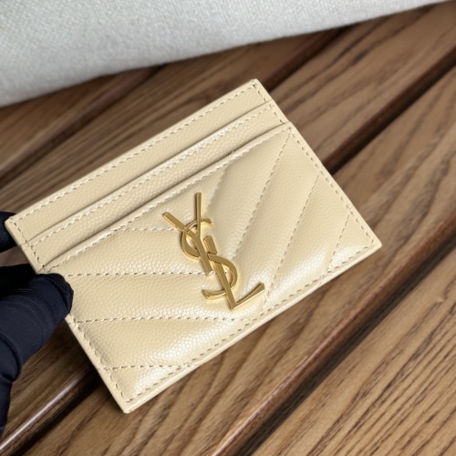 Cheap Yves Saint Laurent YSL Card Case #1248579 Replica Wholesale [$56.00 USD] [ITEM#1248579] on Replica Yves Saint Laurent YSL Wallets