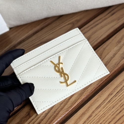 Cheap Yves Saint Laurent YSL Card Case #1248581 Replica Wholesale [$56.00 USD] [ITEM#1248581] on Replica Yves Saint Laurent YSL Wallets