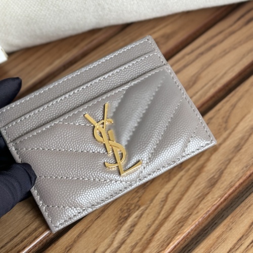 Cheap Yves Saint Laurent YSL Card Case #1248582 Replica Wholesale [$56.00 USD] [ITEM#1248582] on Replica Yves Saint Laurent YSL Wallets