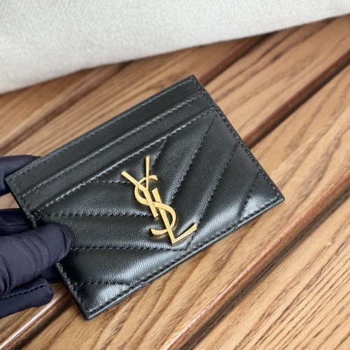 Cheap Yves Saint Laurent YSL Card Case #1248585 Replica Wholesale [$56.00 USD] [ITEM#1248585] on Replica Yves Saint Laurent YSL Wallets