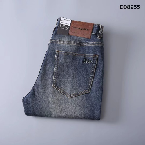 Cheap Christian Dior Jeans For Men #1248588 Replica Wholesale [$45.00 USD] [ITEM#1248588] on Replica Christian Dior Jeans