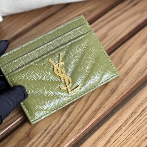 Cheap Yves Saint Laurent YSL Card Case #1248592 Replica Wholesale [$56.00 USD] [ITEM#1248592] on Replica Yves Saint Laurent YSL Wallets