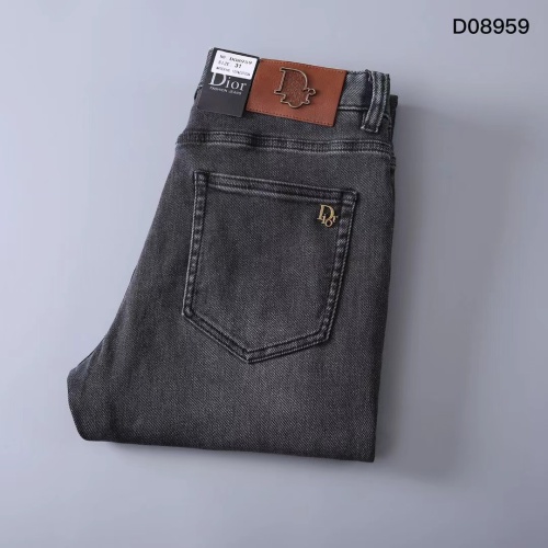 Cheap Christian Dior Jeans For Men #1248593 Replica Wholesale [$45.00 USD] [ITEM#1248593] on Replica Christian Dior Jeans