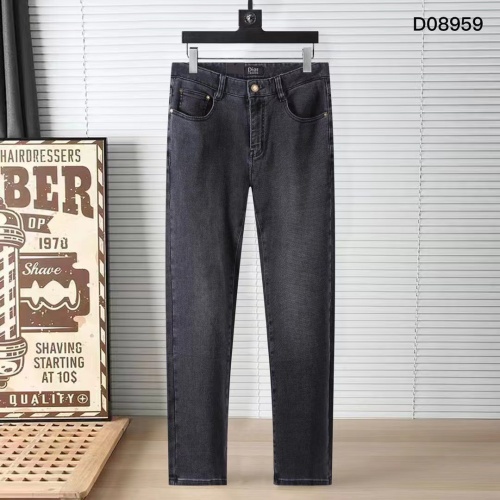 Cheap Christian Dior Jeans For Men #1248593 Replica Wholesale [$45.00 USD] [ITEM#1248593] on Replica Christian Dior Jeans