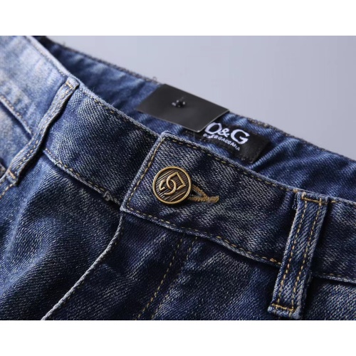 Cheap Dolce &amp; Gabbana D&amp;G Jeans For Men #1248599 Replica Wholesale [$45.00 USD] [ITEM#1248599] on Replica Dolce &amp; Gabbana D&amp;G Jeans